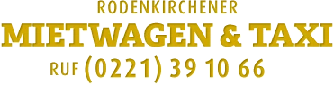 Rodenkirchener Mietwagen und Taxi